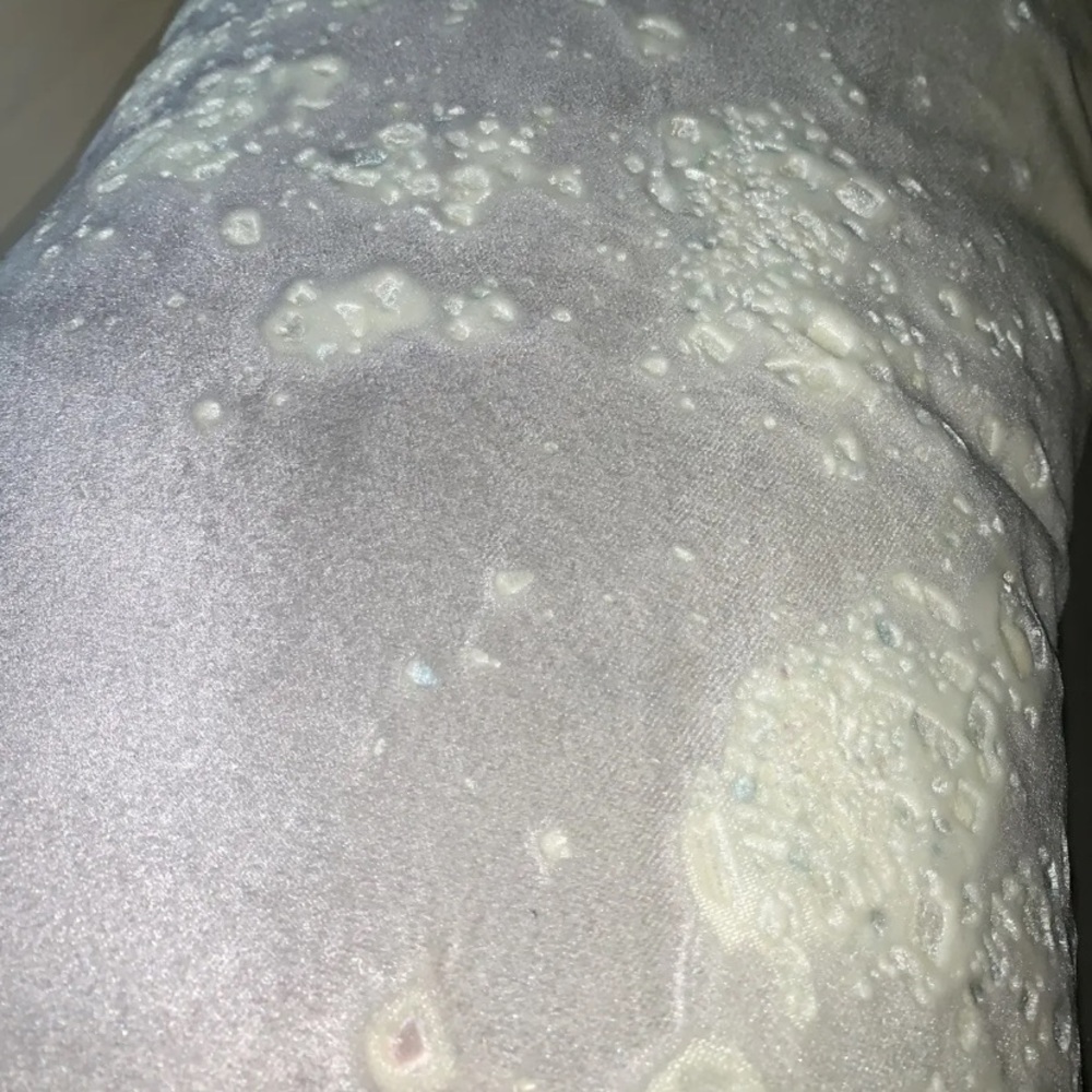 Aviva Stanoff pyrite silk Pillow in Lavender From ABC Home. Unused: Just Stored - Picture 4 of 5